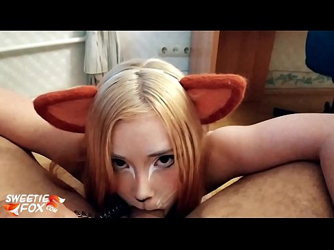 ❤️ Kitsune هن جي وات ۾ ڊڪ ۽ ڪم نگل ️❌